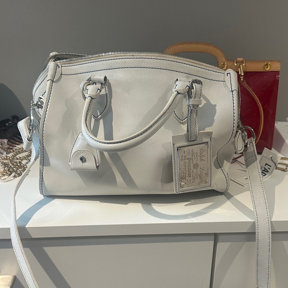 Polo by Ralph Lauren White Satchel
